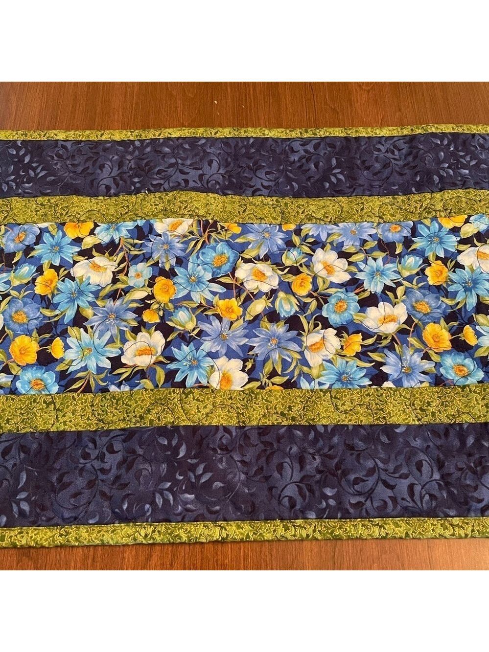 Hand Crafted Quilted Table Runner - Picture 2 of 5